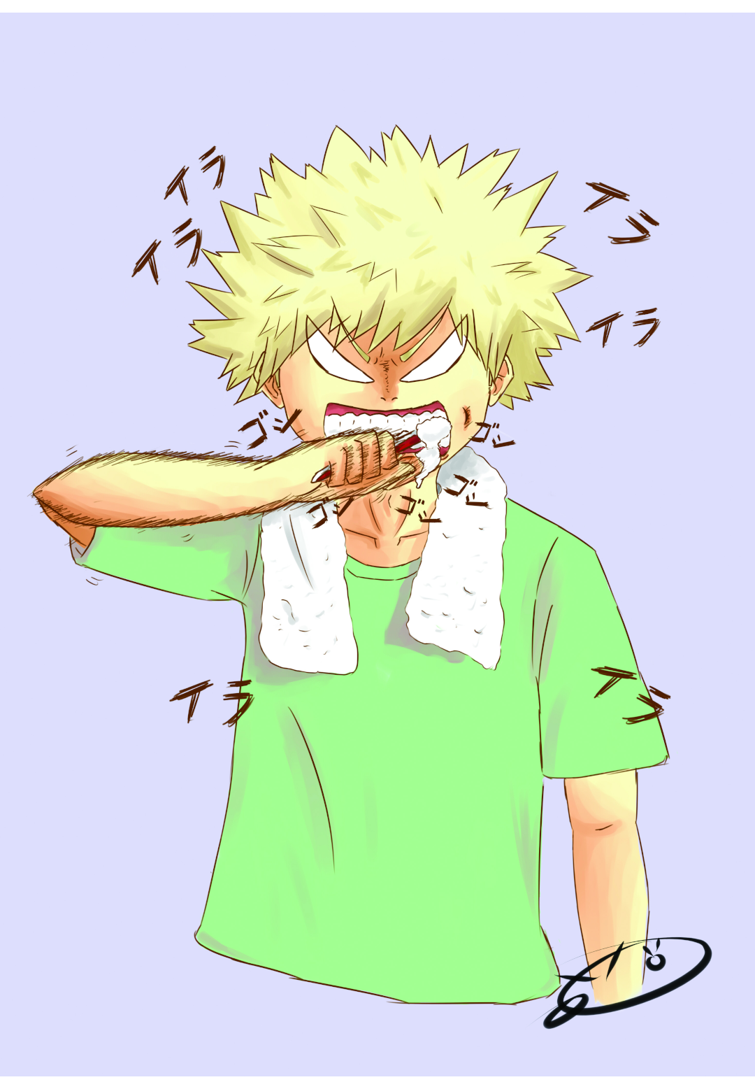 kacchan fan art
